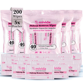 mivida front packaging showing five pouches and product benefits