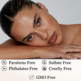 mivida label close-up showing 2.5% retinol concentration and clean formula