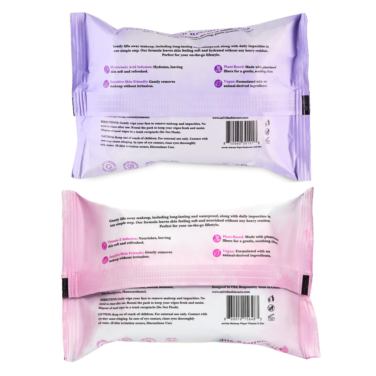 mivida wipes in gym bag lifestyle scene for on-the-go use