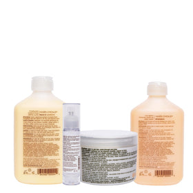 Mixed Chicks deep conditioner jar open showing rich creamy texture