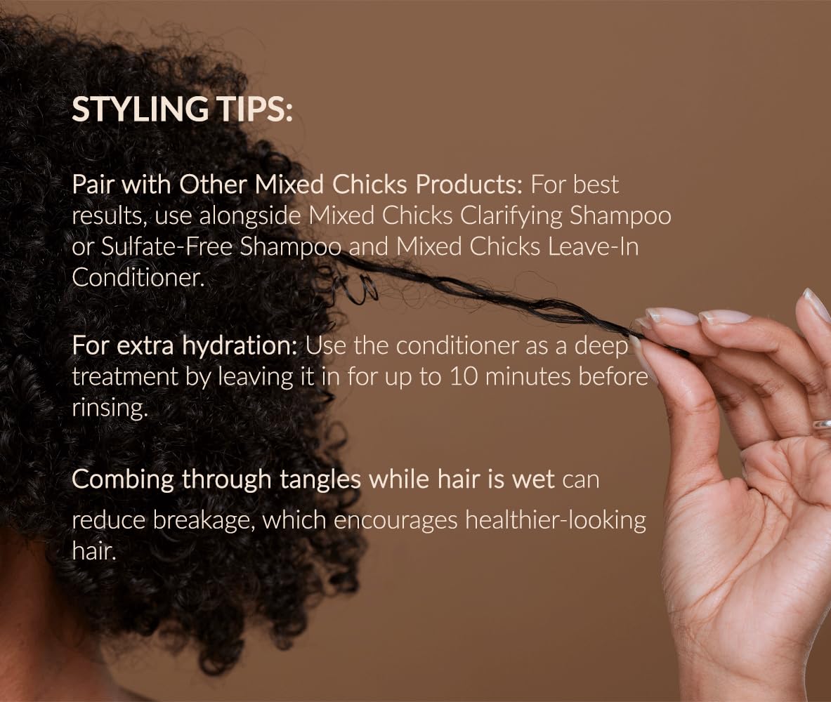 Mixed Chicks label close-up showing clear directions and ingredient info