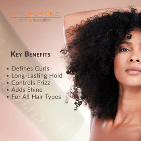 Mixed Chicks gel in palm demonstrating smooth application and controlled amount