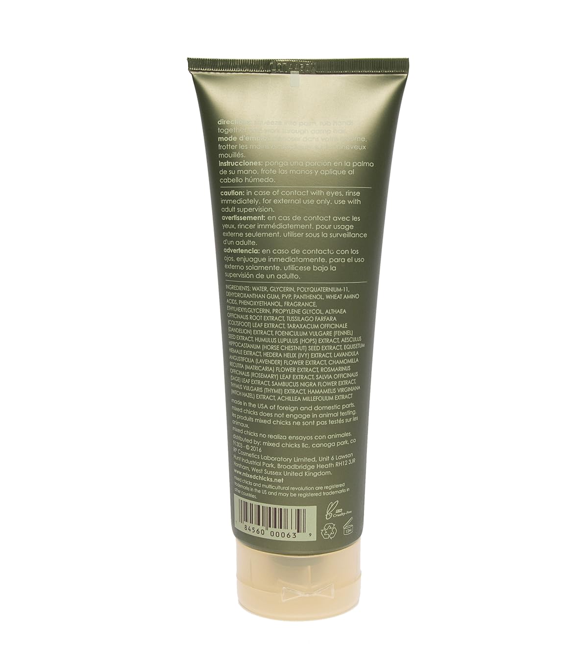 Mixed Chicks gel texture close-up highlighting creamy consistency and spreadability