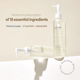 mixsoon cleanser in bathroom setting showing daily routine benefit and clean aesthetic
