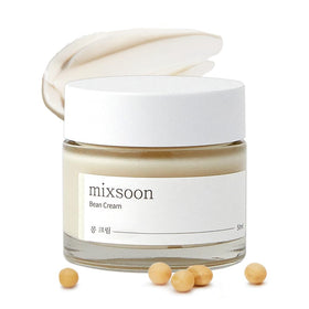 mixsoon jar front view showing product and label, clear branding and compact size benefit