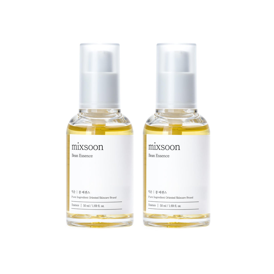 mixsoon front packaging showing two bottles and hydrating glow benefit