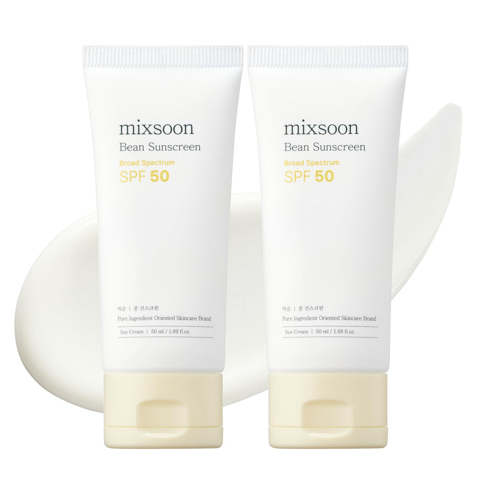 mixsoon front bottle view showing SPF50 and bundle benefit