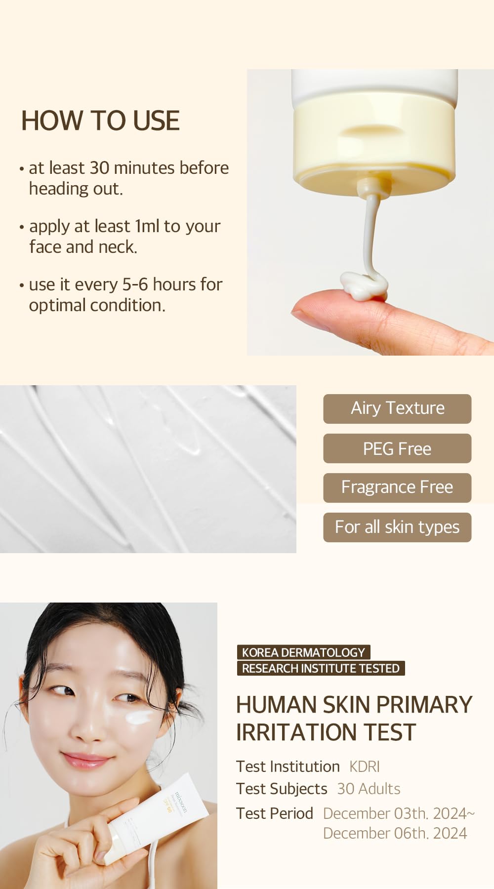 mixsoon product in morning routine scene offering daily protection benefit