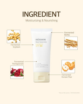 mixsoon tube next to ruler showing 50ml compact travel-friendly size