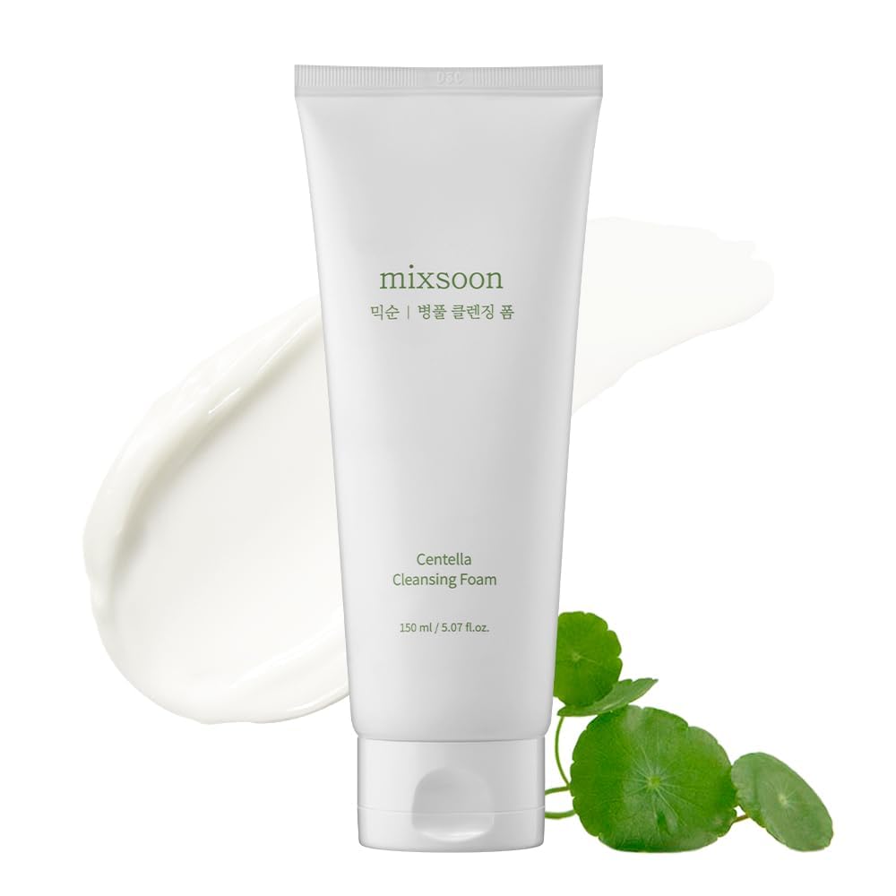 mixsoon bottle front view showing clean design and soothing benefit