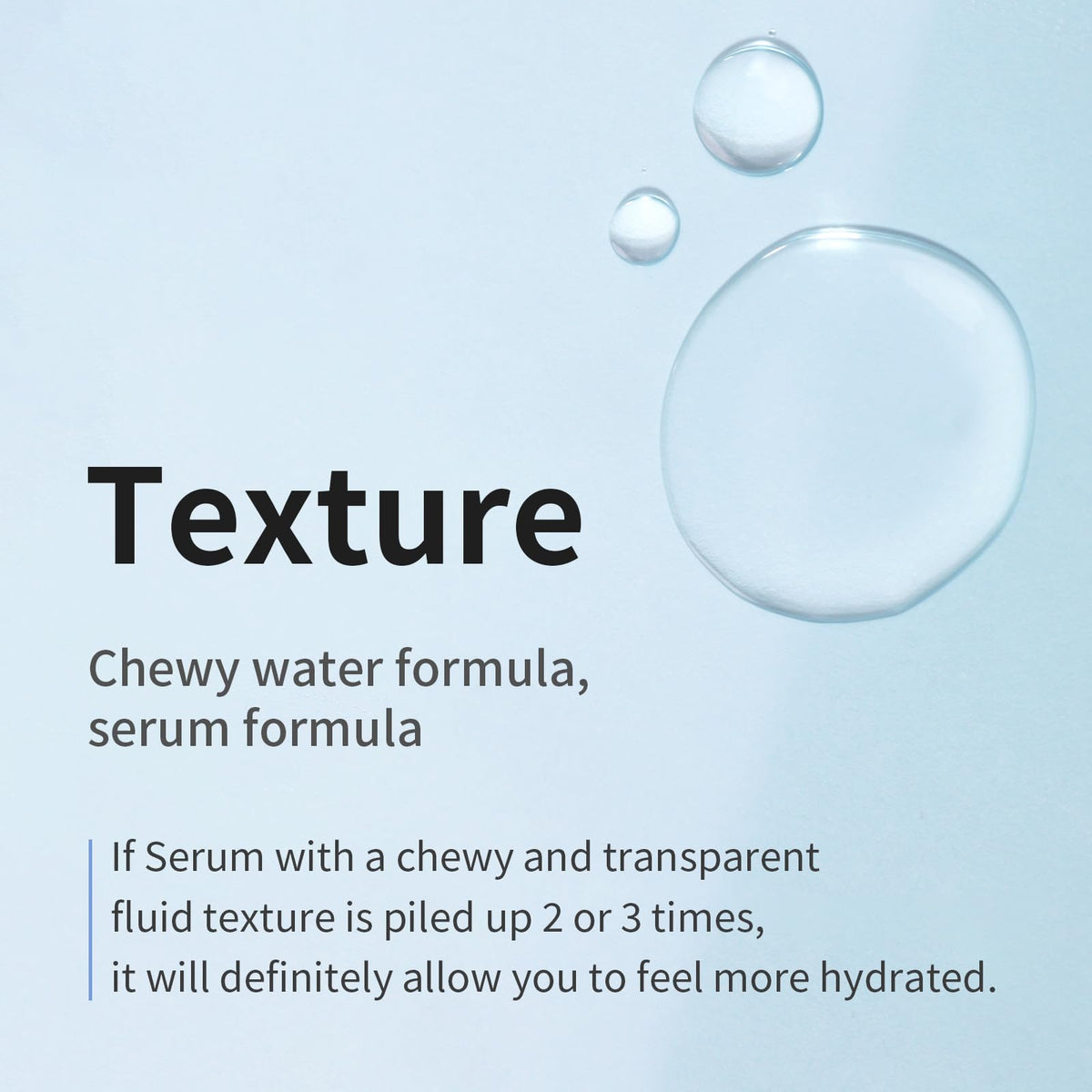 mixsoon cotton pad skin pack demo indicating targeted intensive hydration benefit