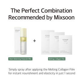 mixsoon dewy skin after application shows balanced radiant finish