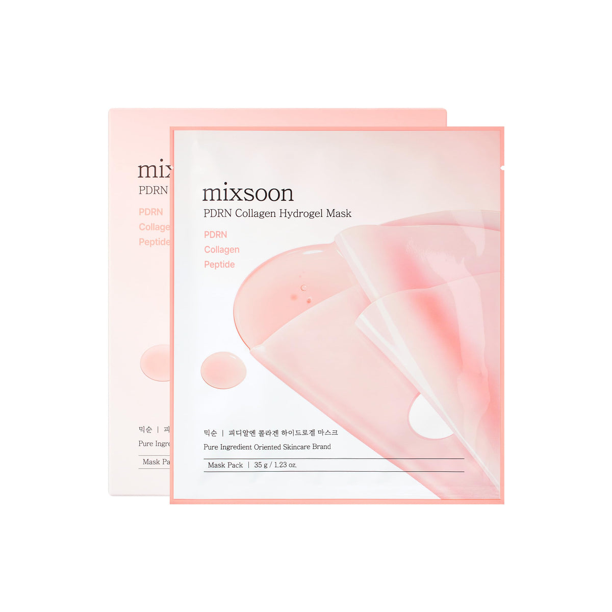 mixsoon front packaging showing product and benefits for clear shelf presentation