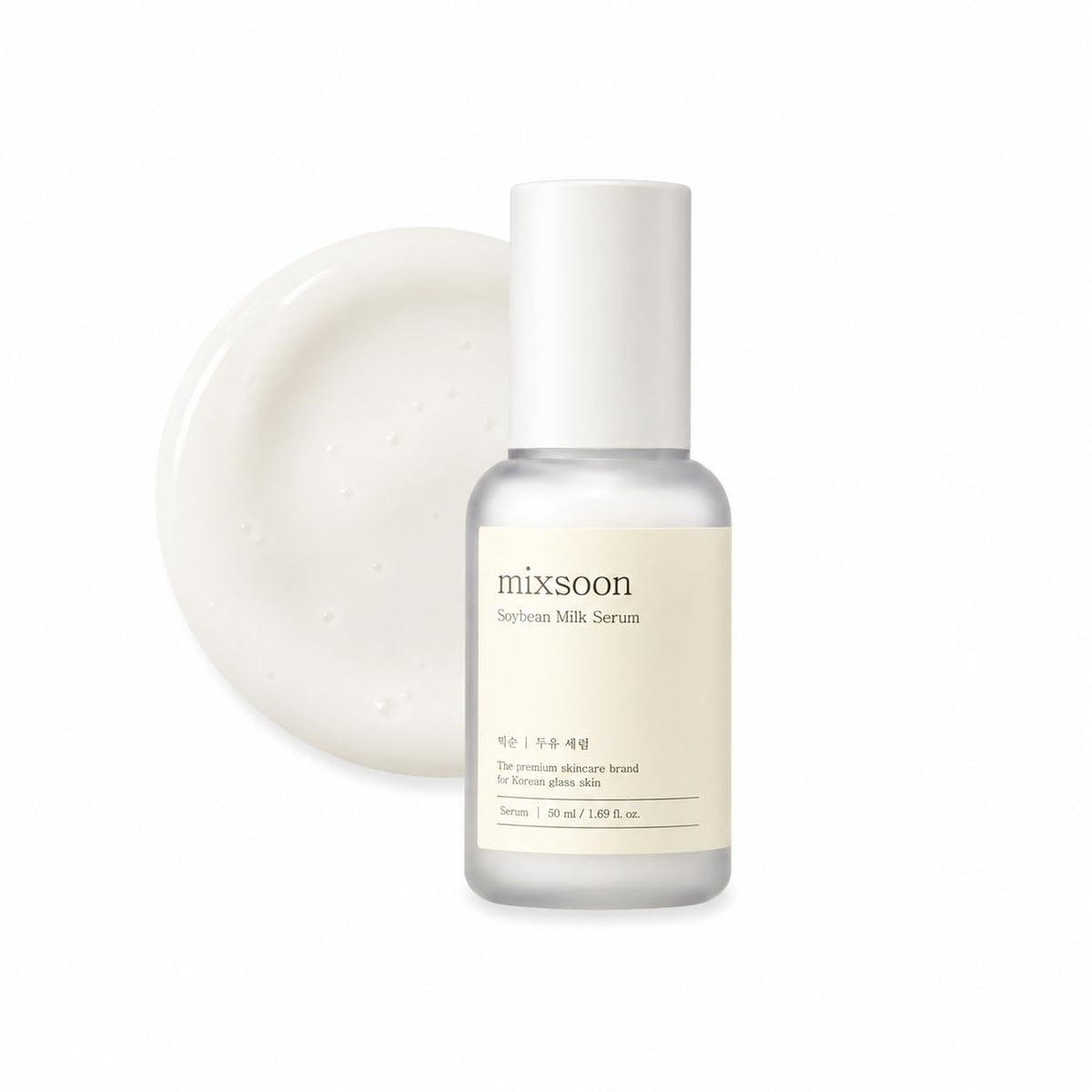 mixsoon front packaging showing bottle and benefit of clean hydration