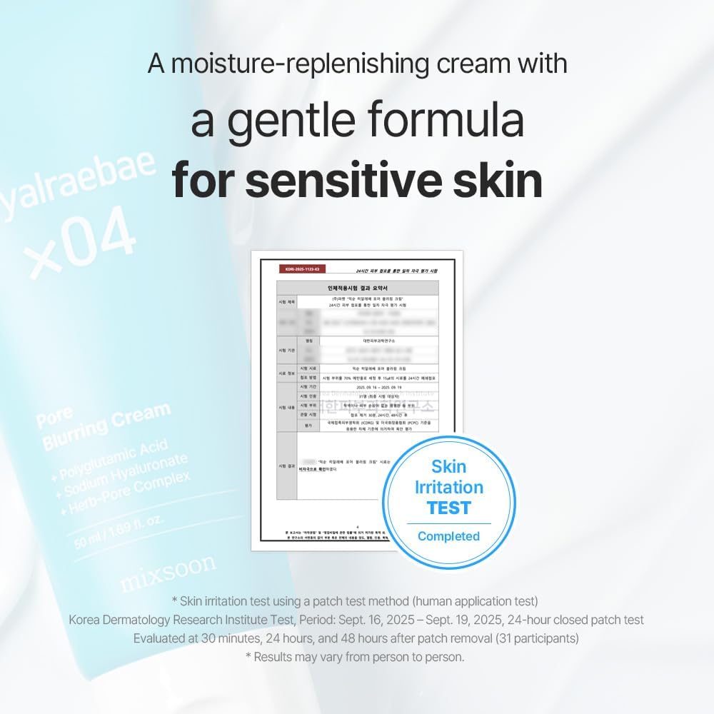 mixsoon ingredient label close-up highlighting key actives for hydration and pore care
