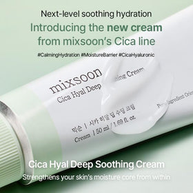 mixsoon centella ingredient close-up highlighting soothing botanical benefits