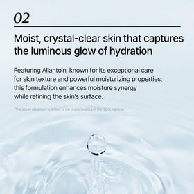 mixsoon pad being wiped across cheek showing application and brighter-looking skin