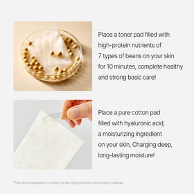 mixsoon pad being picked with tweezers, hygienic handling benefit