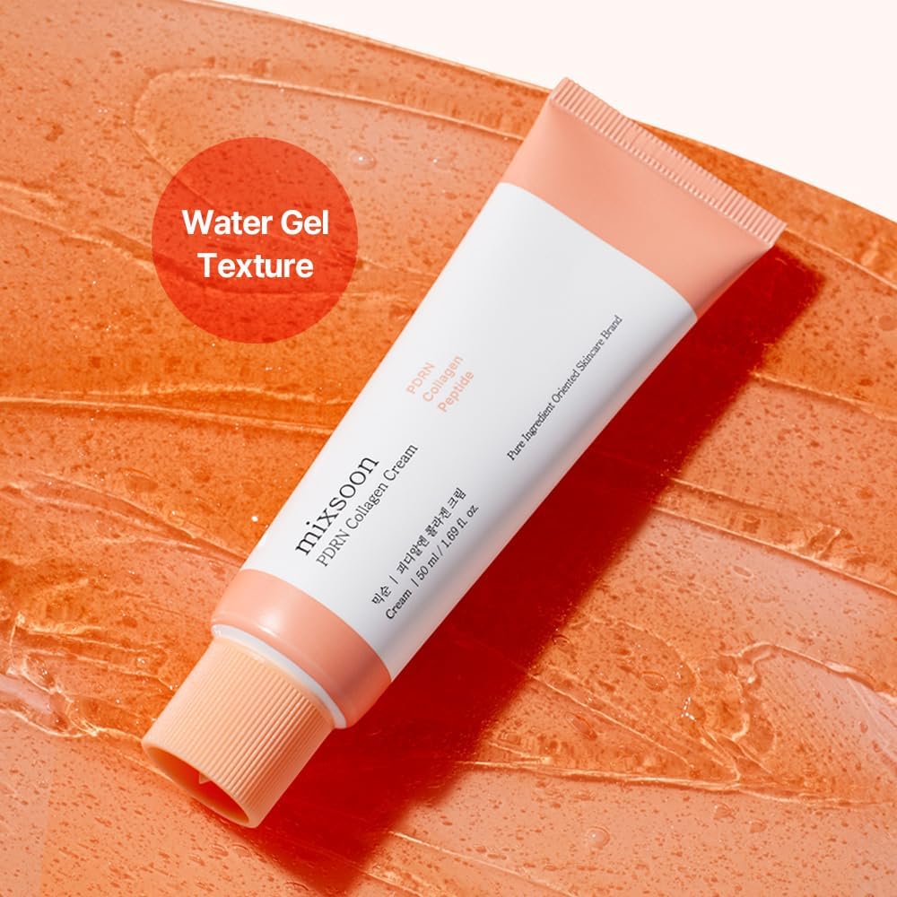 mixsoon ingredient visual with PDRN and collagen emphasis on nourishing actives benefit resilience