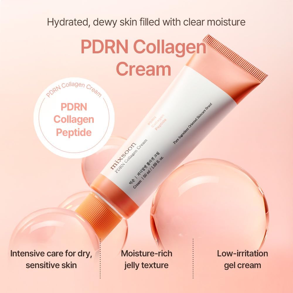 mixsoon open jar revealing lightweight gel-cream texture for fast absorption benefit fresh finish