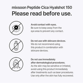 mixsoon with Centella asiatica leaves, emphasizes calming botanical benefit