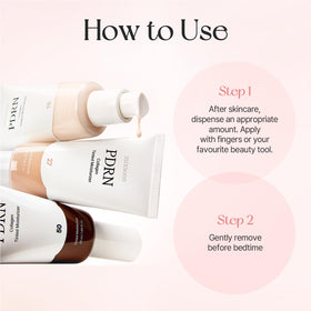 mixsoon 50ml next to hand showing compact size and travel-friendly benefit