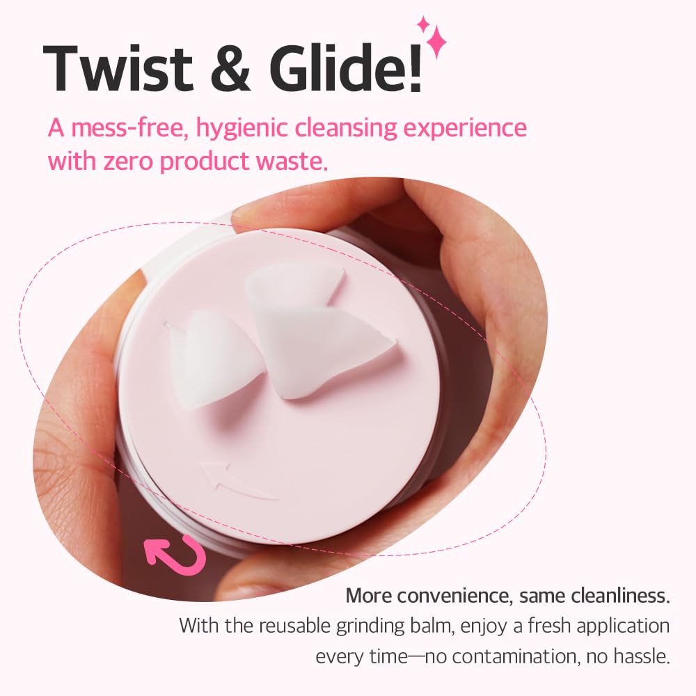 mixsoon spatula-free twist mechanism demonstration for hygienic clean dispensing benefit