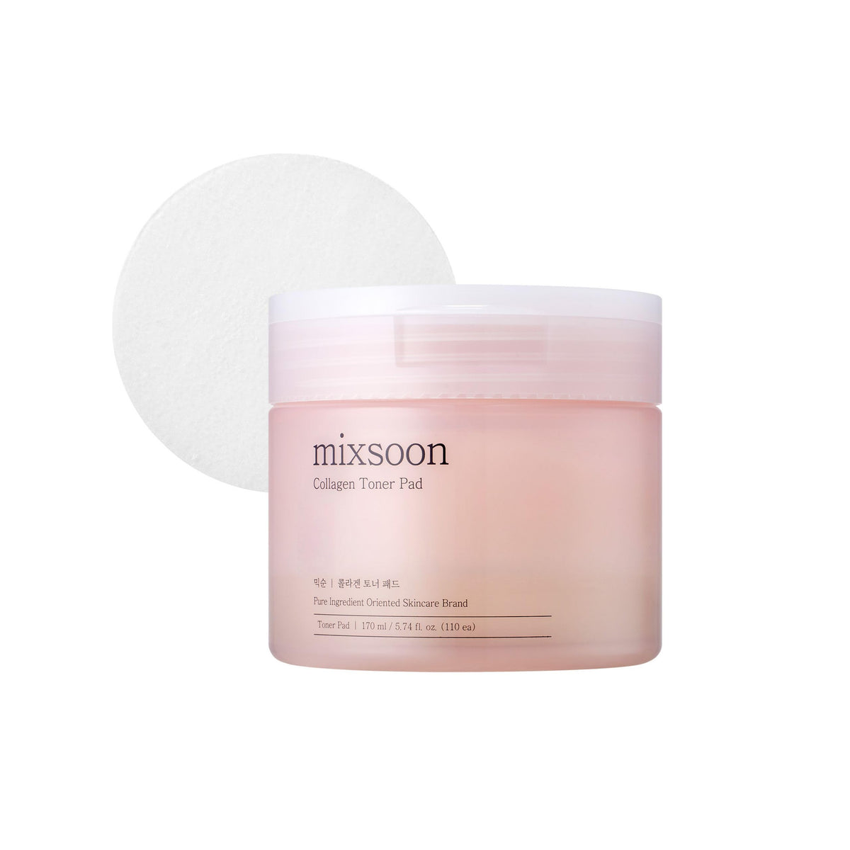 mixsoon front packaging showing jar and label, clear product identity and convenience