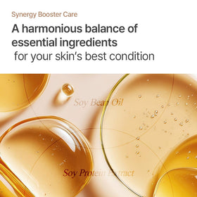 mixsoon ampoule applied to hand illustrating quick absorption and dewy finish