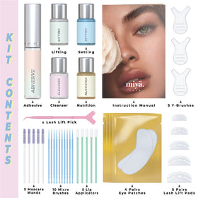 MIYA LASH keratin nutrition serum texture on pipette for hydration