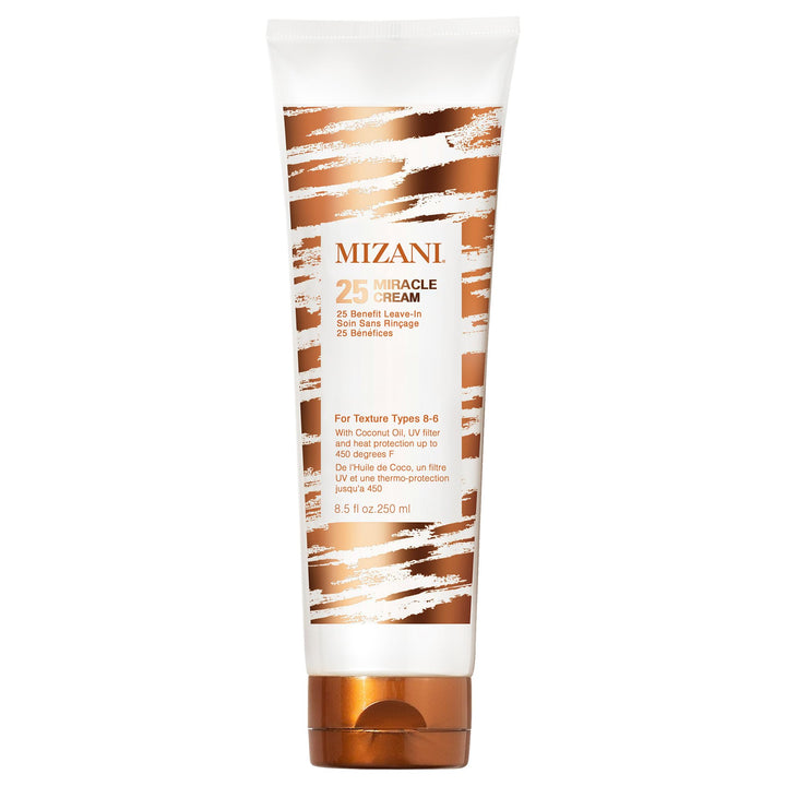 Mizani front packaging showing product branding and benefits