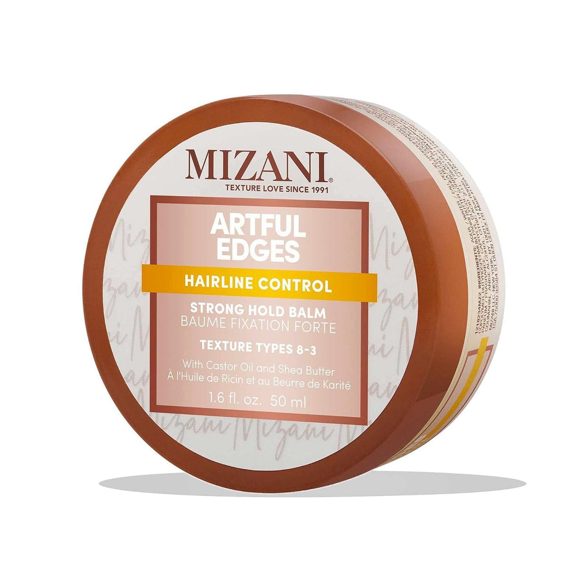 Mizani jar front view showing product packaging and strong hold