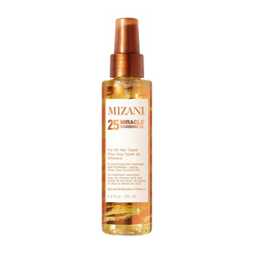 Mizani bottle front packaging showing label and benefits