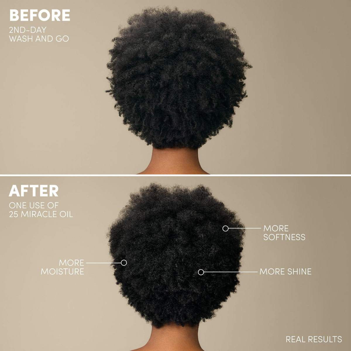 Mizani used on wet curls improving definition and manageability