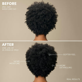 Coconut oil ingredient display with Mizani bottle emphasizing natural hydration benefits