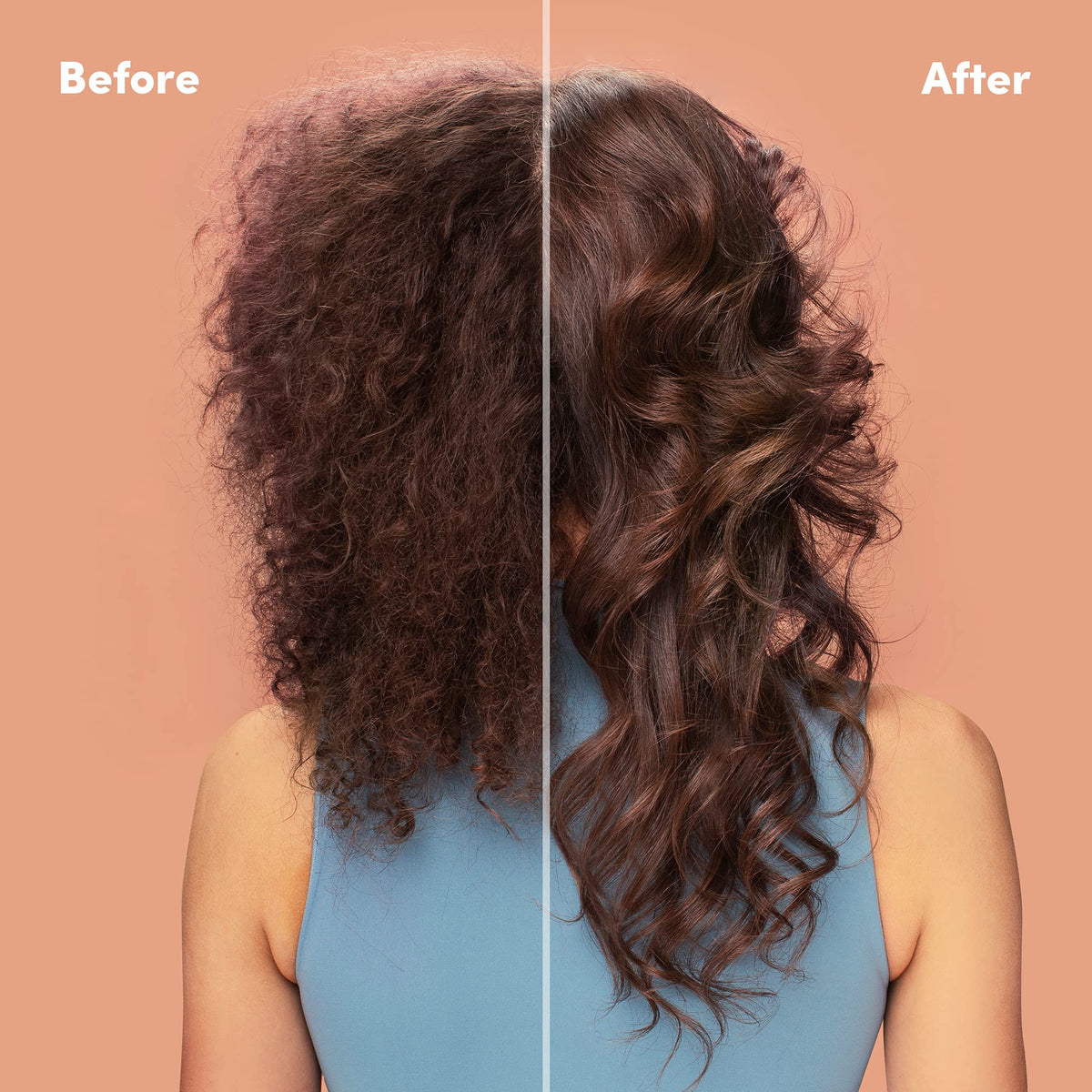 Mizani after-blowout lifestyle shot showing sleek finished hairstyle