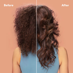 Mizani after-blowout lifestyle shot showing sleek finished hairstyle