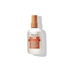 Mizani front packaging showing the serum bottle and label for clarity and trust