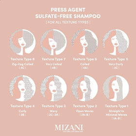 Mizani bottle held in hand demonstrating 8.5 fl oz scale