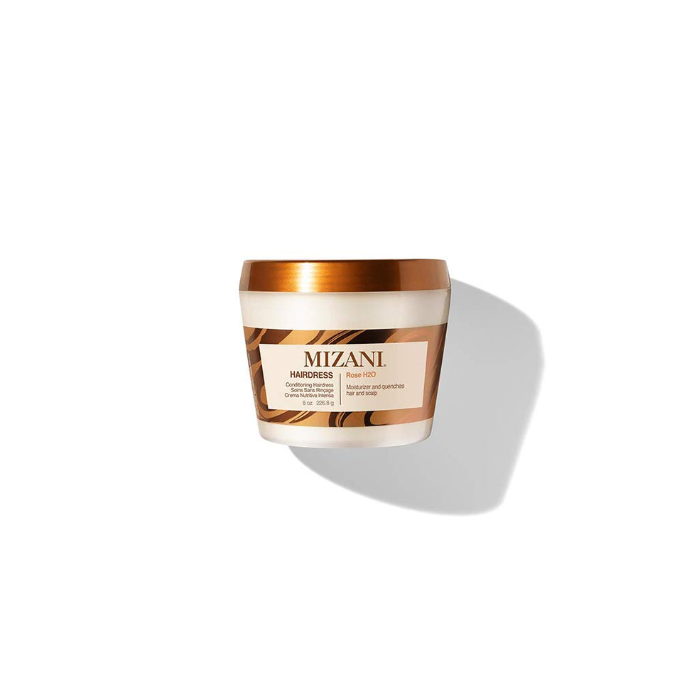 Mizani front packaging showing product and benefits