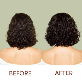 Mizani back label ingredients list highlighting nourishing oils and benefits