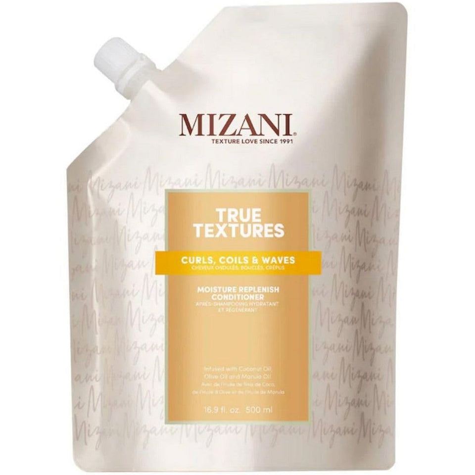 Mizani front packaging showing bottle and label for easy identification and trust