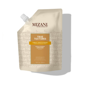 Mizani front packaging showing 16.9oz bottle and branding benefit clarity