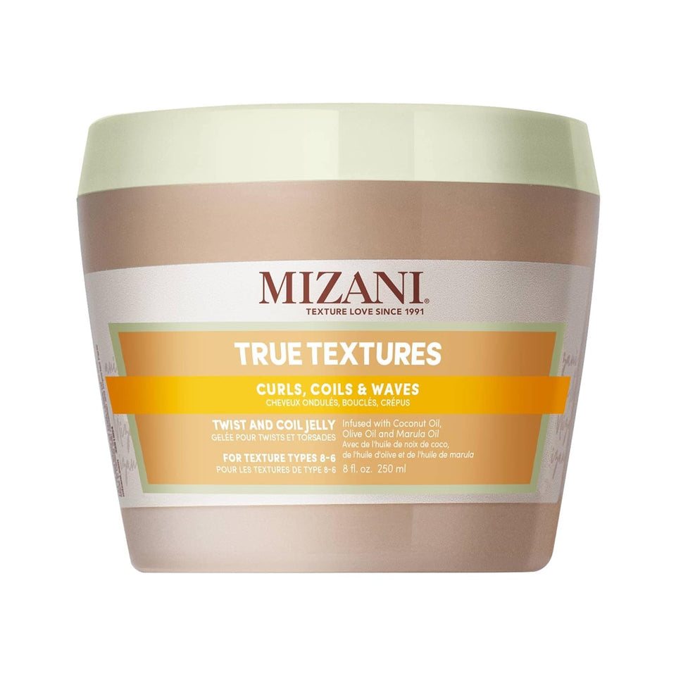 Mizani front packaging showing product and branding for styling convenience