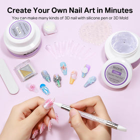 MIZHSE 3D mold and double-head pen detail for precise shaping