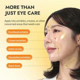 MIZON application under eye demo reducing puffiness quickly