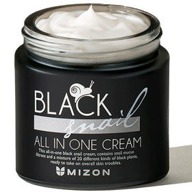 MIZON front jar shot showing premium packaging and moisturizing benefits