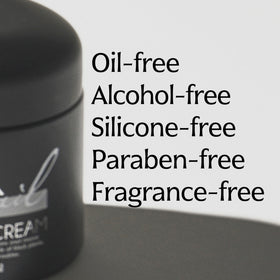 MIZON jar on bathroom counter in lifestyle scene showing daily routine benefit