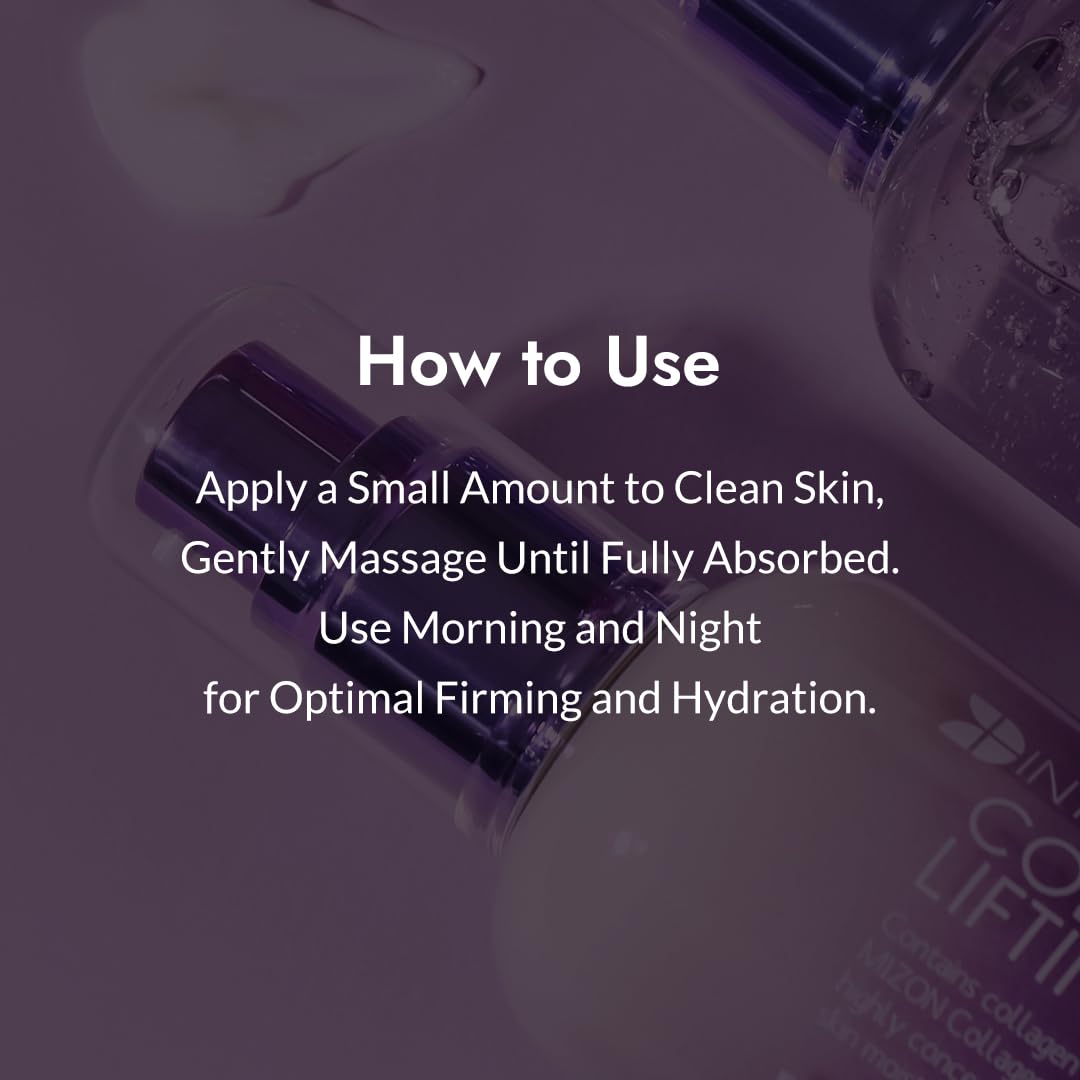 MIZON emulsion applied on skin illustrating quick absorption and smoothness