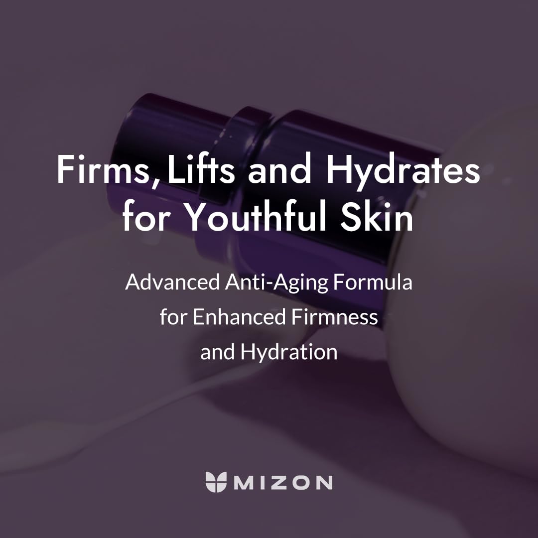 MIZON pump dispenser detail highlighting easy hygienic use for hydration